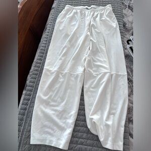 Bryn Walker Barrel Leg Ankle Pants  - Lagenlook - Pockets  size Xl